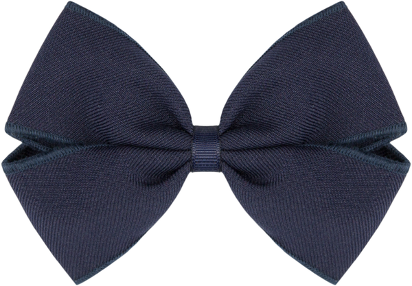 Navy Anchor Hair Bow