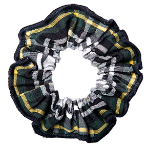 Carden Plaid Hair Scrunchie