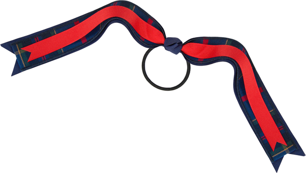 Wilson Plaid Hair Streamer Bow
