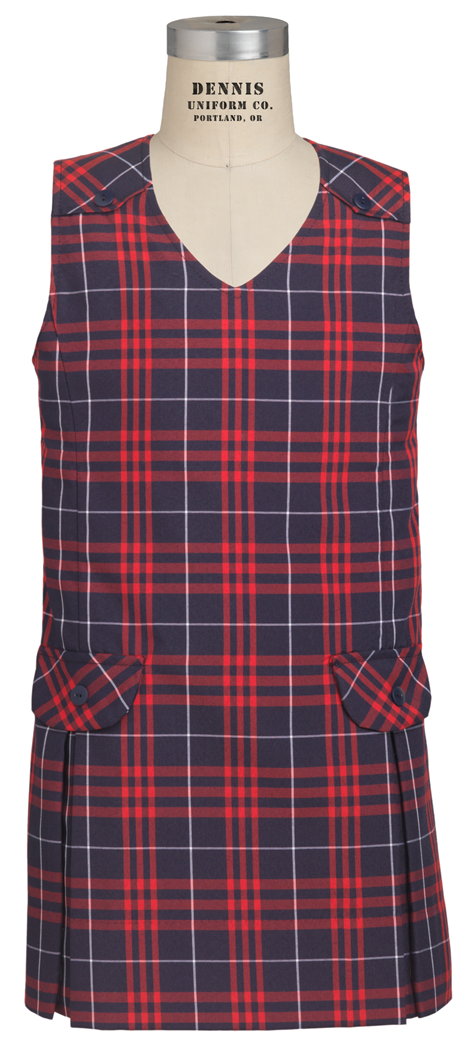V-Neck Princess Cut Shift