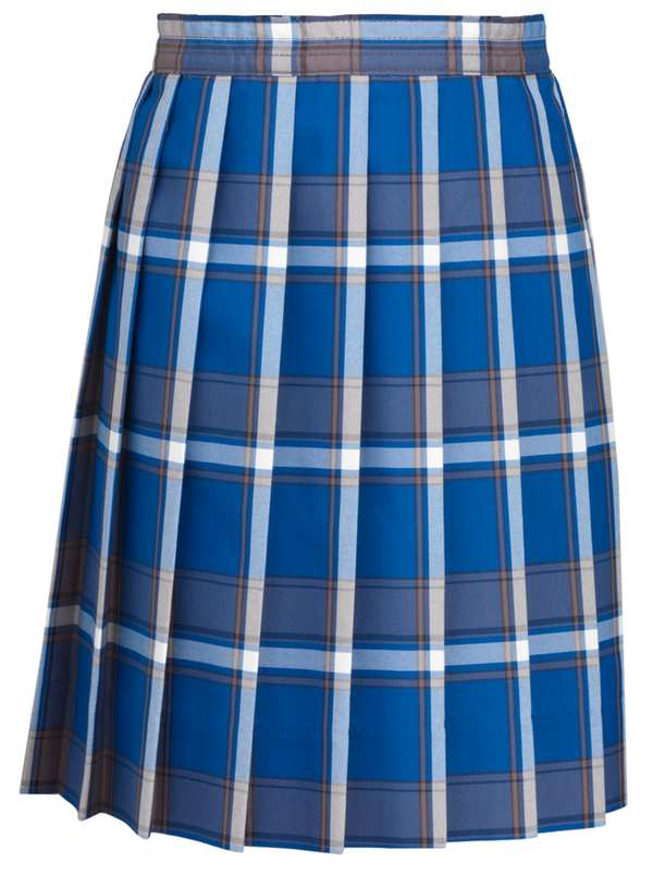 Grant Plaid Knife Pleat Skirt