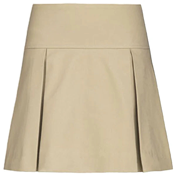 Drop Yoke Pleat Skort