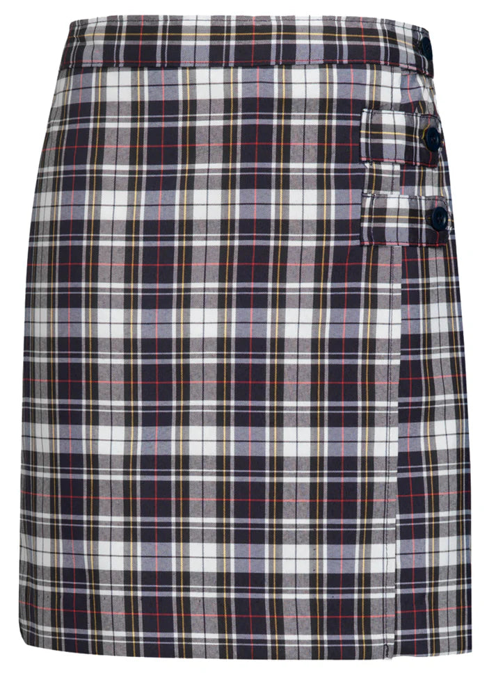 James Plaid Double Tab Pleat Skort main image 0