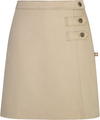 Double Tab Pleat Skort