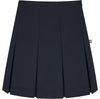 High Waist Box Pleat Skirt