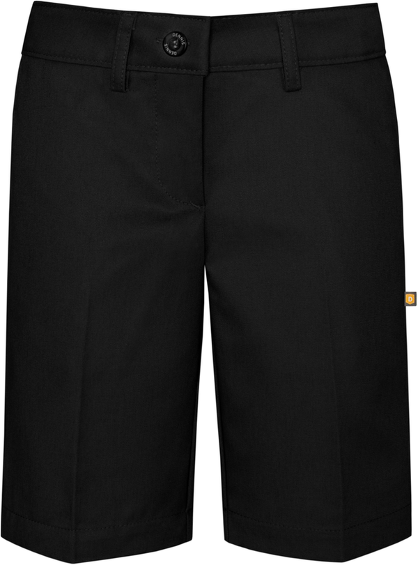 Irvington Stretch Flat Front Shorts - Black