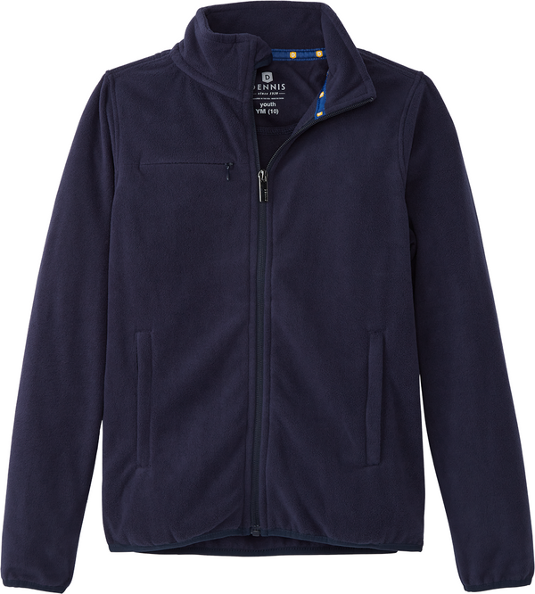 Young Womens Zip Front Microfleece Jacket