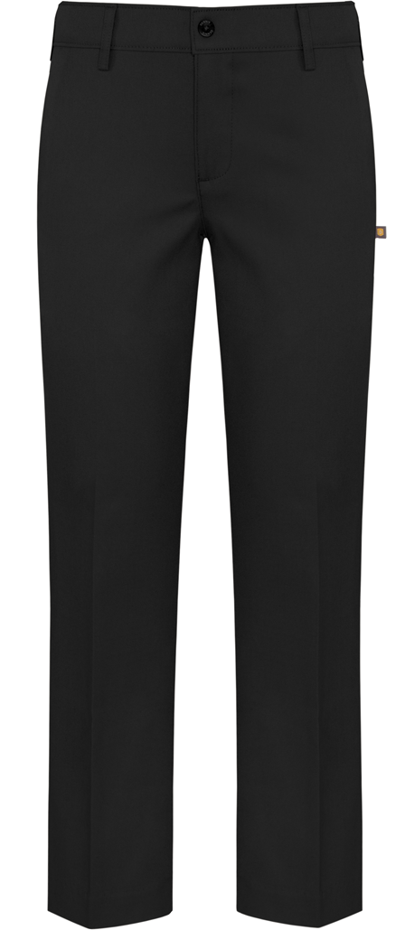Irvington Flat Front Stretch Dress Pants - Black