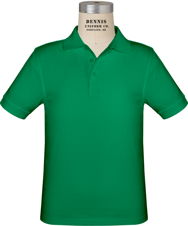 Young Womens Short Sleeve Jersey Polo