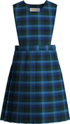 St. Rapheal Bib Front Stitched Down Knife Pleat Jumper-Walling