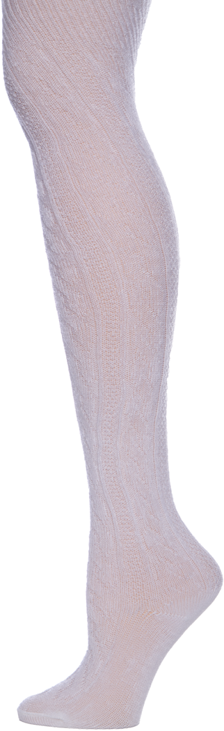 White Cable Knit Knee-High Socks 3 Pack
