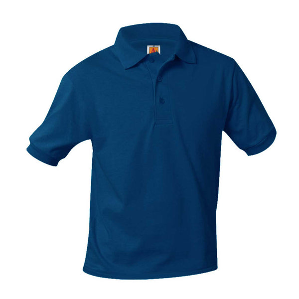 Madison Traditional Unisex Jersey Knit Short Sleeve Polo
