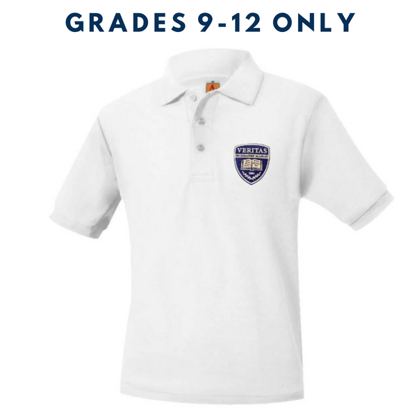 Veritas Prep Unisex Pique Short Sleeve Polo