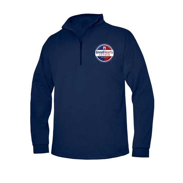 Archway Anthem Unisex Quarter Zip Fleece Pullover