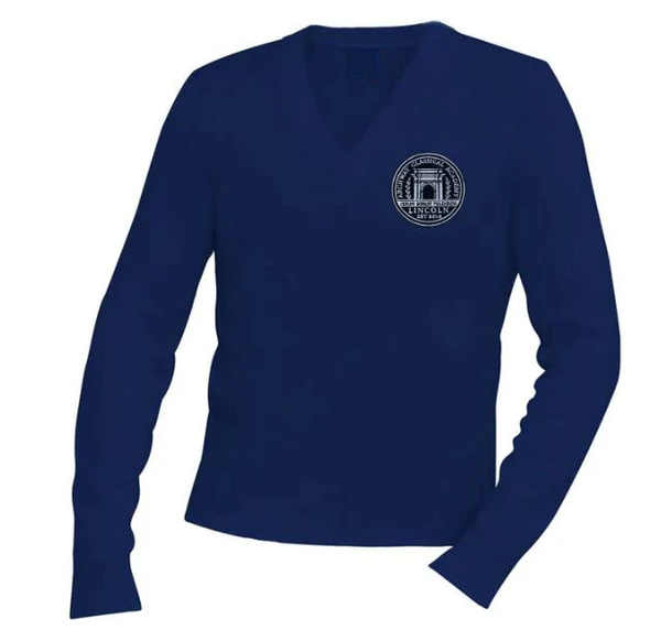 Archway Lincoln Unisex V Neck Pullover Sweater