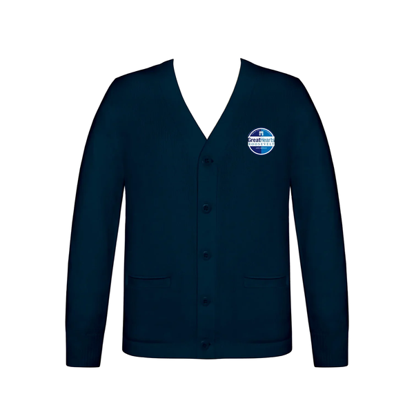 Archway Roosevelt Long Sleeve V-Neck Button Cardigan