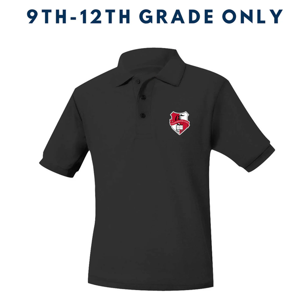 Chandler Prep Academy 9-12 Unisex Pique Short Sleeve Polo