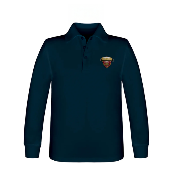 Cicero Prep Long Sleeve Jersey Polo