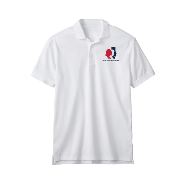 Heritage Academy Pique Tech Polo