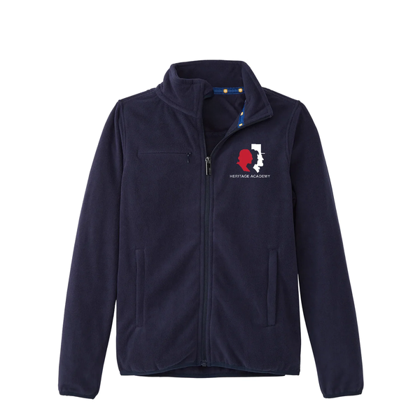Heritage Academy Zip Front Microfleece Jacket