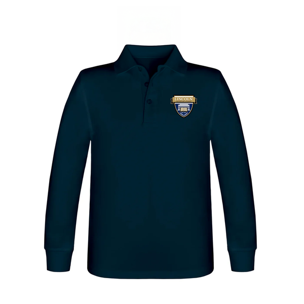 Lincoln Prep Long Sleeve Jersey Polo