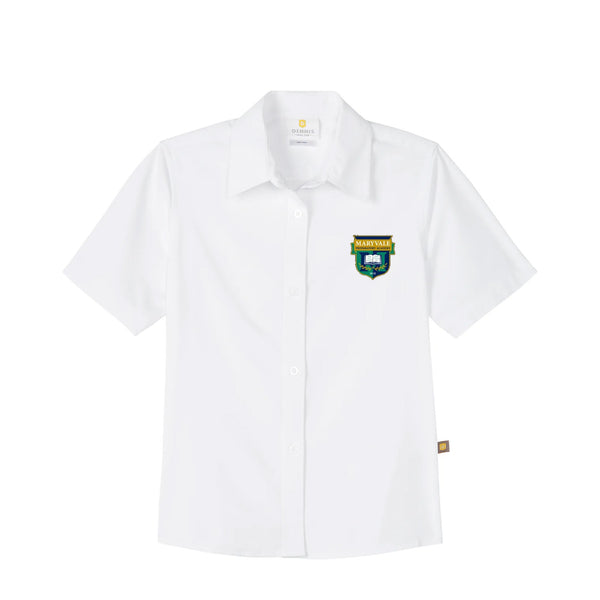 Maryvale Prep Feminine Fit Short Sleeve Oxford Shirt