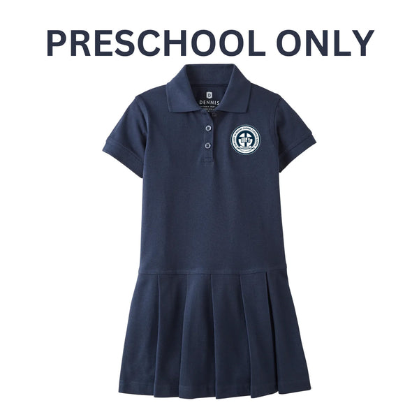 Our Lady Of Mount Carmel Short Sleeve Jersey Polo Dress
