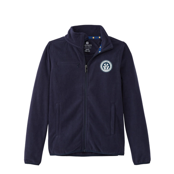 Our Lady Of Mount Carmel Zip Front Microfleece Jacket