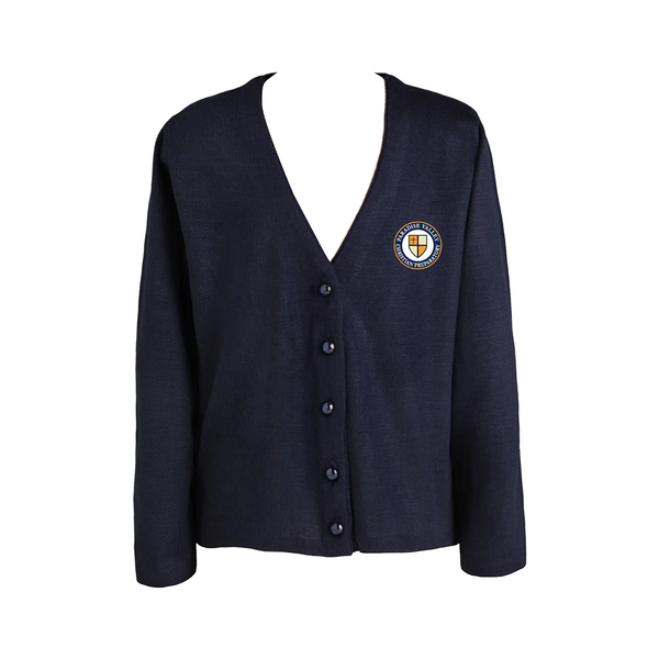 Paradise Valley Christian V-Neck Button Cardigan