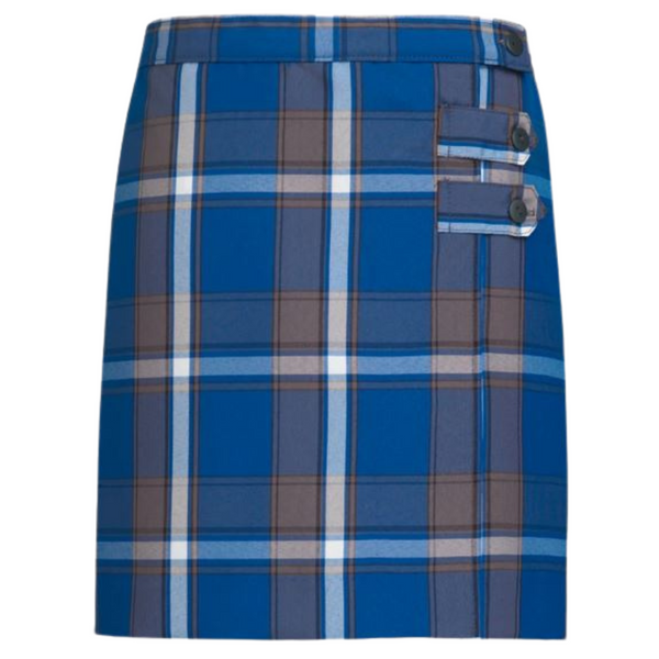 Queen of Peace Two Tab Plaid Skort