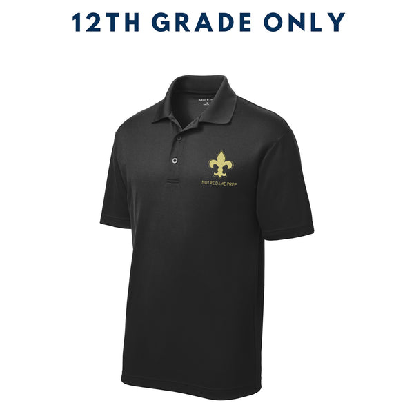 Notre Dame Male Performance Dry Fit Polo
