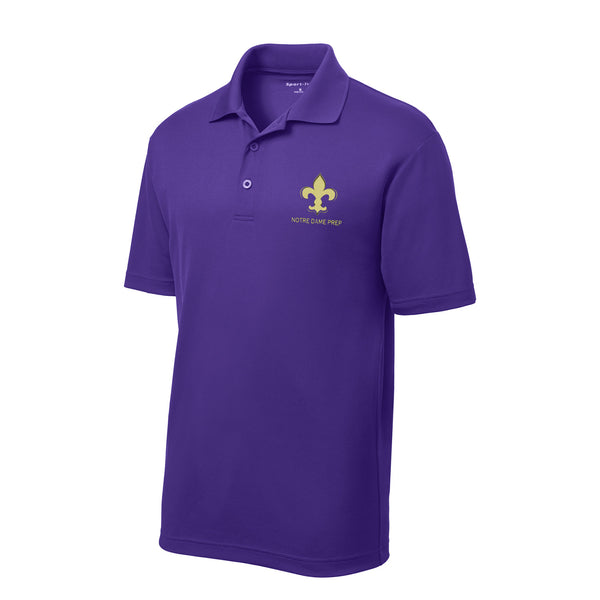Notre Dame Male Performance Dry Fit Polo