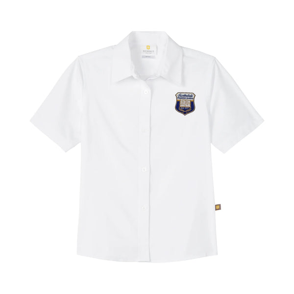 Scottsdale Prep Feminine Fit Short Sleeve Oxford Shirt