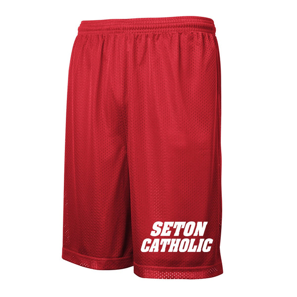 Seton Catholic Prep Mesh PE Shorts