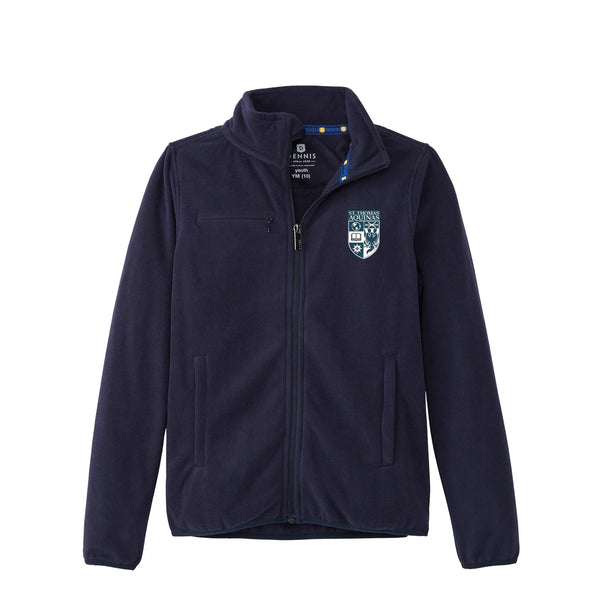 St. Thomas Aquinas Zip Front Microfleece Jacket