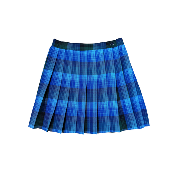 Douglas Plaid Knife Pleat Skirt - PLD46
