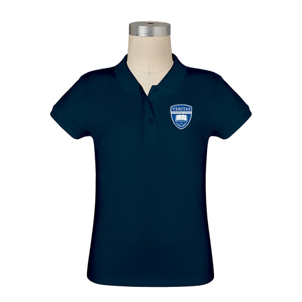 Veritas Prep Short Sleeve Feminine Fit Jersey Polo