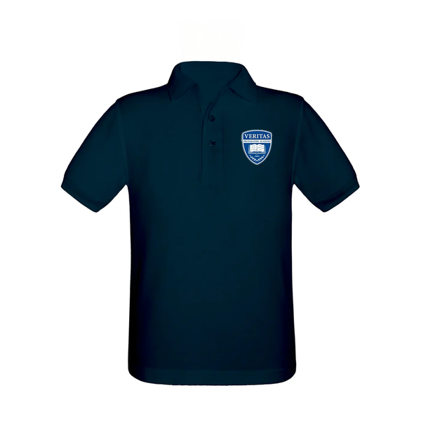 Veritas Prep Short Sleeve Feminine Fit Pique Polo