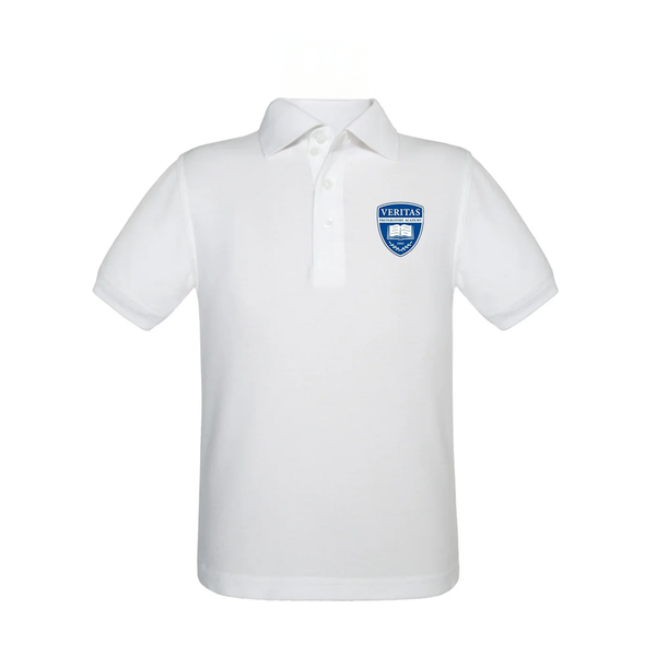 Veritas Prep Short Sleeve Feminine Fit Pique Polo