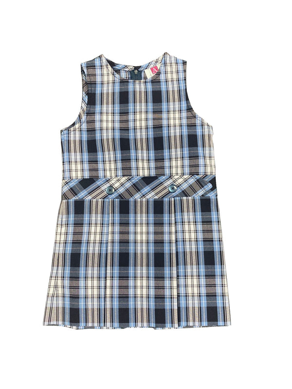 Our Lady Of Sorrows Kick Pleat Plaid Jumper (K-5th)