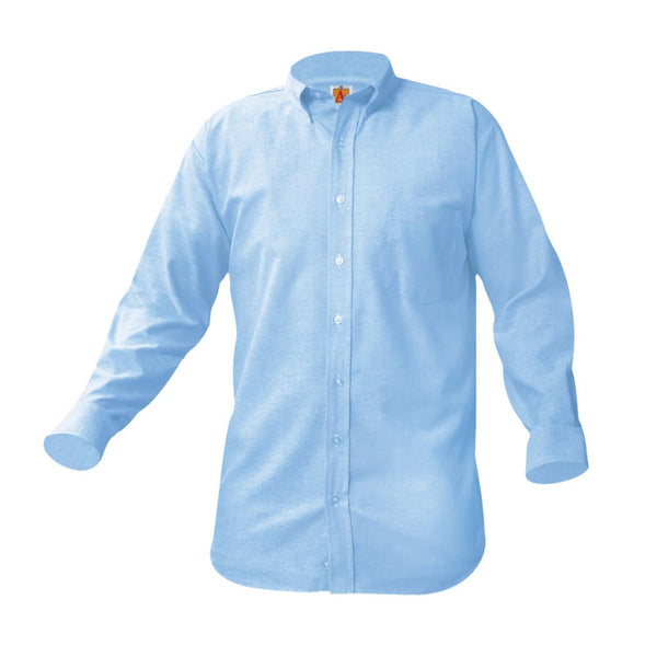 Male Blue Oxford Long Sleeve