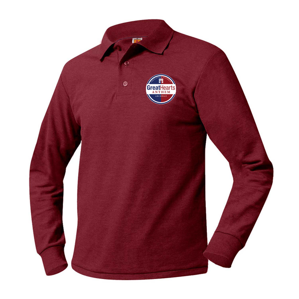 Archway Anthem Unisex Pique Long Sleeve Polo