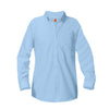 Loretto Female Oxford Long Sleeve Blouse (No Patch)