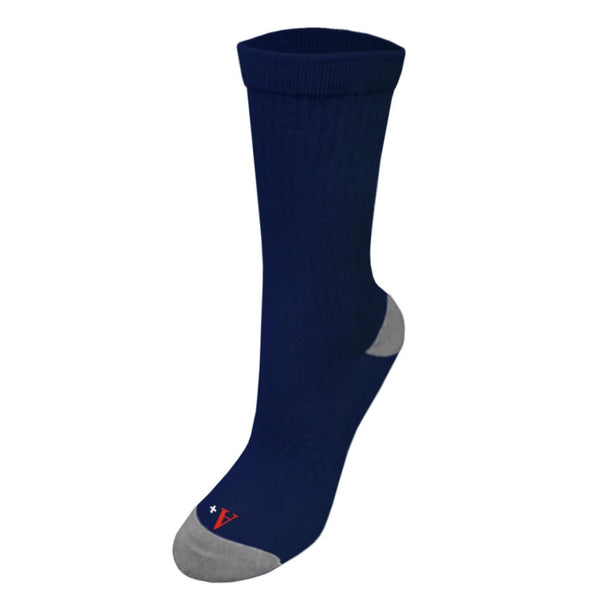 3-Pack Navy Boys Crew Socks
