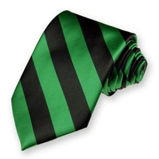 Arete Prep Academy Green Black Tie