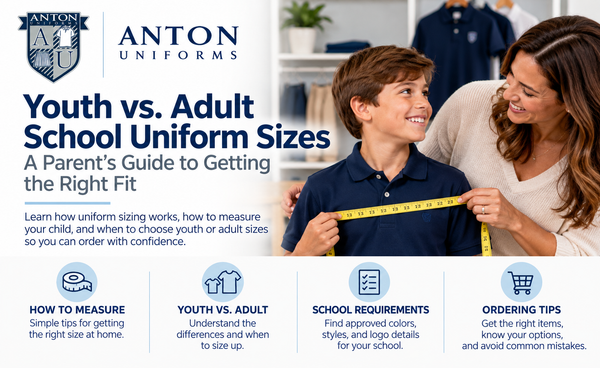 Youth vs. Adult School Uniform Sizes: A Parent's Guide to Getting the Right Fit