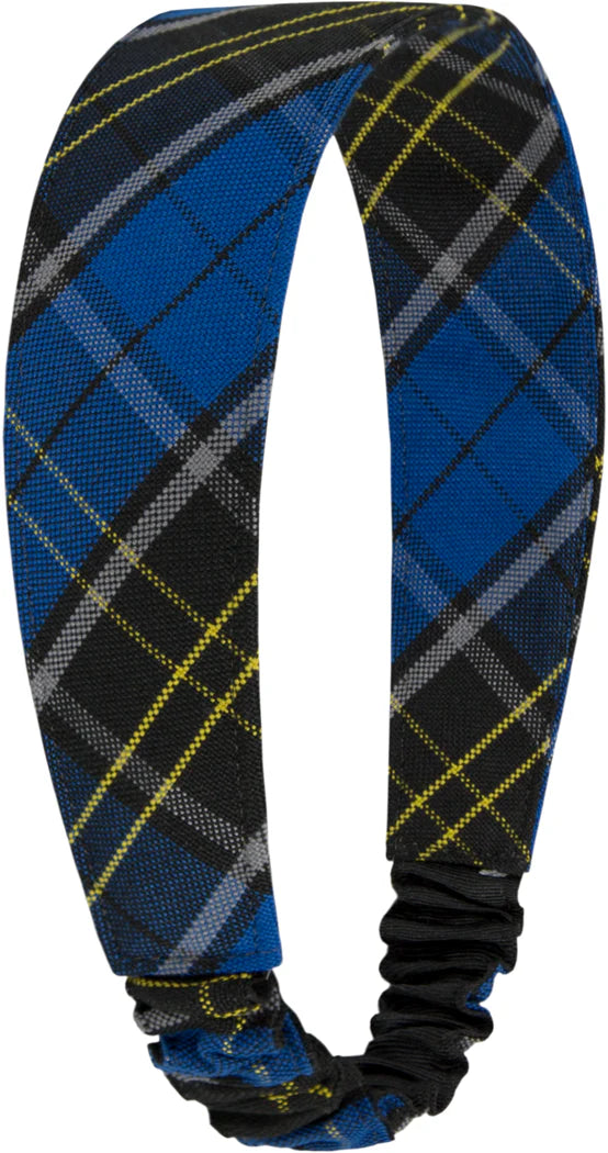 Mayfair Plaid Elastic Back Headband