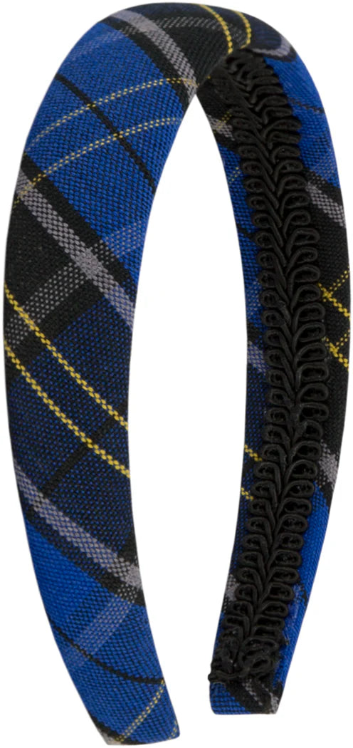 Mayfair Plaid Padded Headband