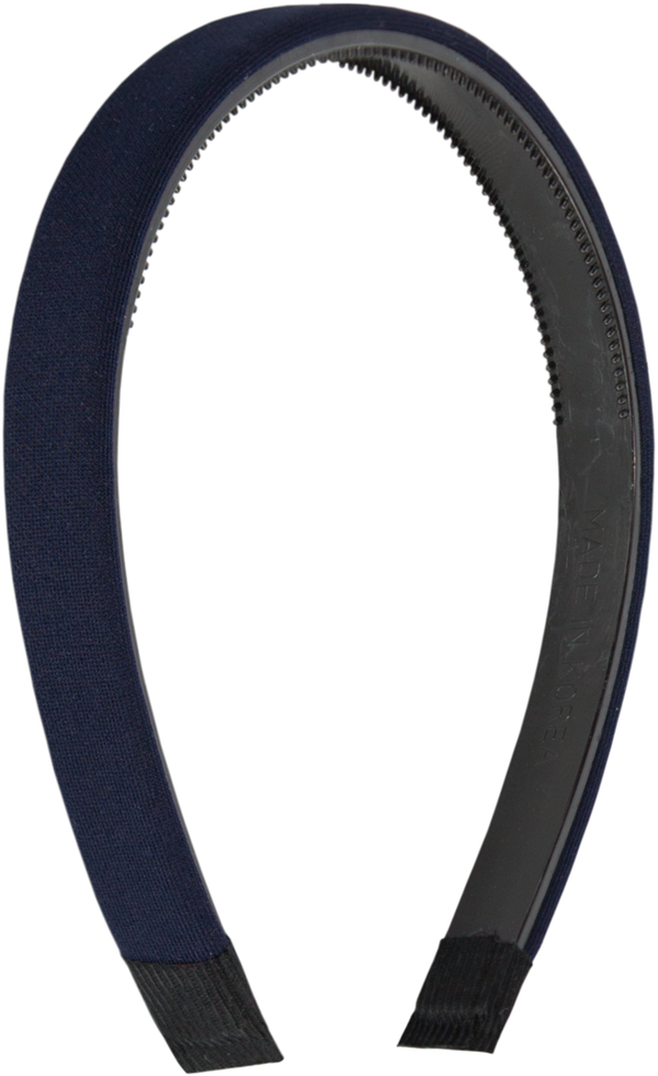 Navy Anchor Padded Headband