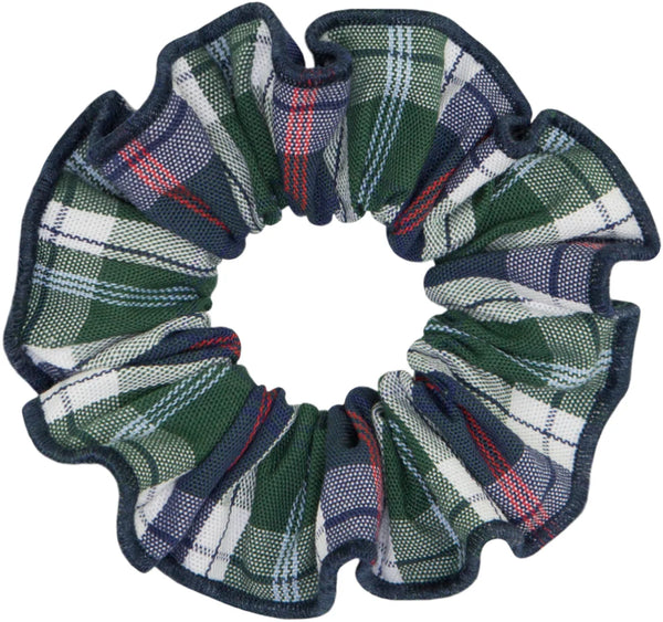 Plaid 246 Scrunchie w/Trim